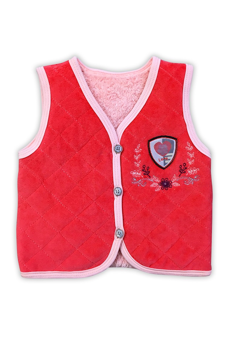 Gilet Sans Manches Polaire Pour Bebe Fille F1030 Corail 1030 Sefamerve Gilet Sans Manches Polaire Pour Bebe Fille F1030 Corail 1030 Sefamerve