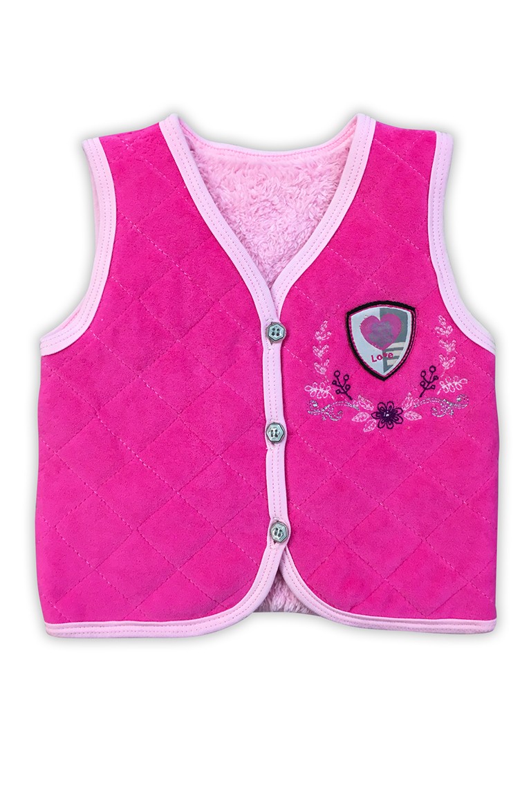 Gilet Sans Manches Polaire Pour Bebe Fille F1031 Rose 1031 Sefamerve Gilet Sans Manches Polaire Pour Bebe Fille F1031 Rose 1031 Sefamerve