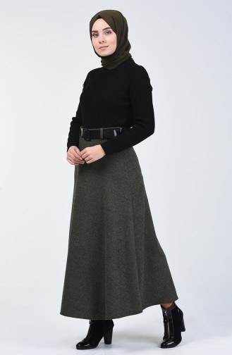 Dark Khaki Skirt 5300-05