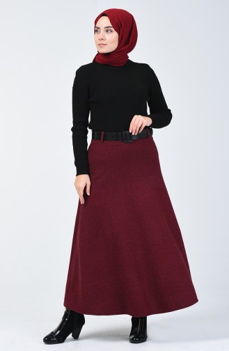Claret Red Skirt 5300-06