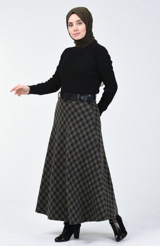 Khaki Skirt 5310C-05