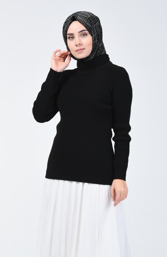 Schwarz Pullover 4196-03