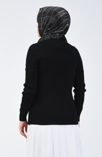 Schwarz Pullover 4196-03