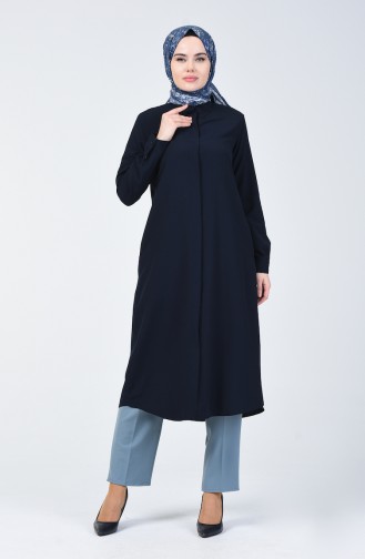 Beli Lastikli Pantolon 3125PNT-01 Mavi
