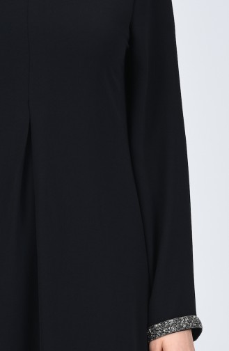 Aerobin Fabric A Pleat Dress 0068-02 Black 0068-02