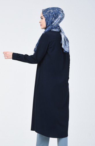 Navy Blue Tuniek 6435-05