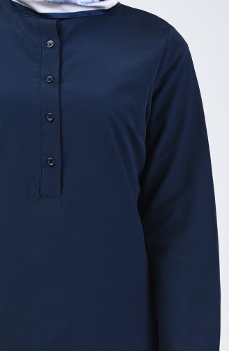 Dunkelblau Tunikas 6438-03