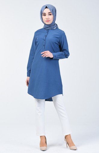 Light Navy Blue Tuniek 6474-16