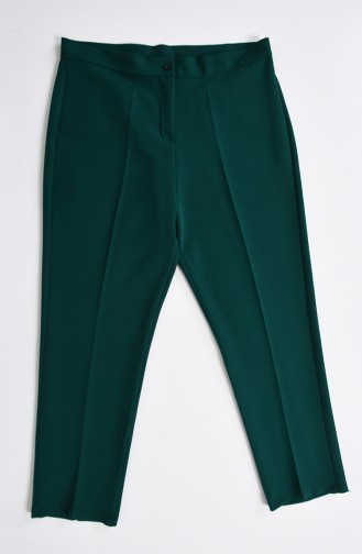 Pantalon Grande Taille 1110-26 Vert émeraude 1110-26