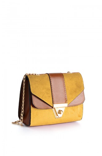 Yellow Shoulder Bags 10675SA