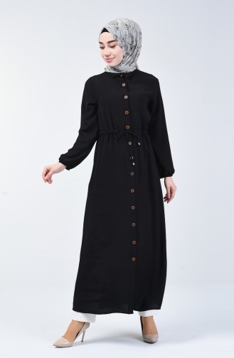 Black İslamitische Jurk 5388-01