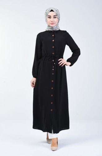 Black İslamitische Jurk 5388-01