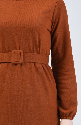 Robe à Ceinture 1034-03 Tabac 1034-03