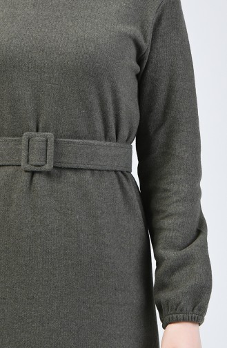 Robe à Ceinture 1034-04 Khaki 1034-04