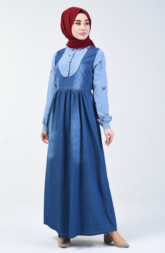 فستان أزرق جينز 5090-02