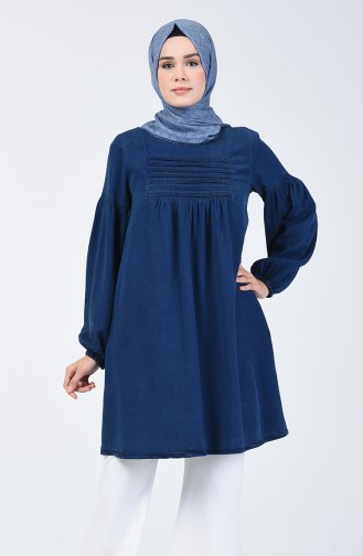 Navy Blue Tuniek 3008-01