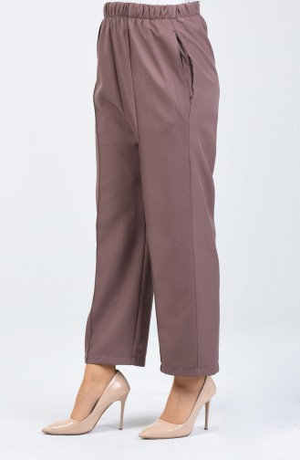 Pantalon Large élastique 5223-04 Vison Foncé 5223-04