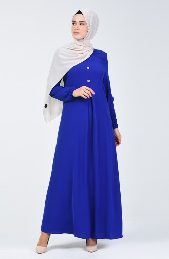 Saxon blue İslamitische Jurk 0050-09