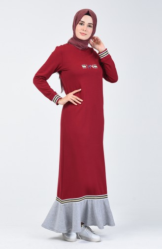 فستان رياضي أحمر كلاريت 99250-02