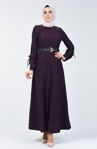 Purple İslamitische Jurk 5118-05