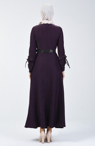 Purple İslamitische Jurk 5118-05