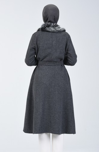 Fur Felt Coat Anthracite 5091A-03