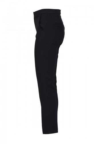 Pantalon à Poche 7282-01 Noir 7282-01