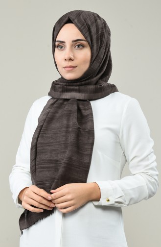 Stoned Cotton Shawl 3010TS-03 Dark Brown 3010TS-03