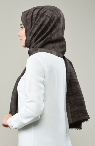 Stoned Cotton Shawl 3010TS-03 Dark Brown 3010TS-03