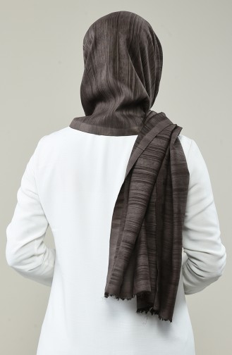 Stoned Cotton Shawl 3010TS-03 Dark Brown 3010TS-03