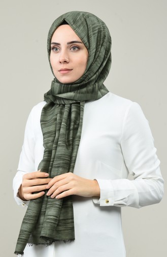 Stoned Cotton Shawl 3010TS-08 Khaki 3010TS-08