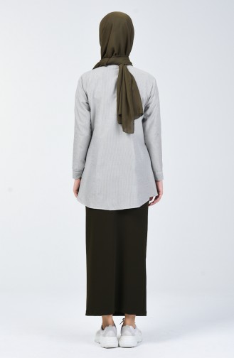 Khaki Skirt 0522-02