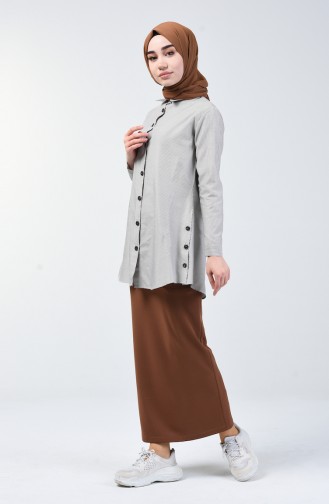Tan Skirt 0522-04