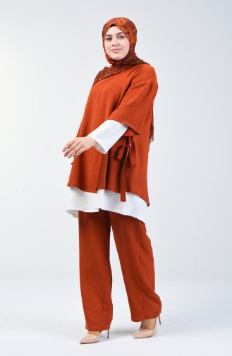 Brick Red Suit 8276-07