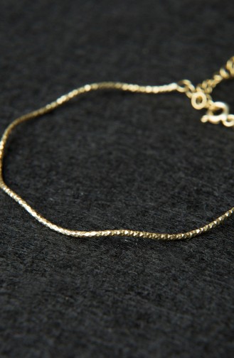 Bracelet Authentique Model Gold Pour Femme en Argent Sterling 925 PP2307 Or 2307