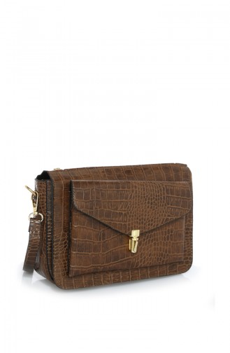 Tobacco Brown Shoulder Bag 51Z-03