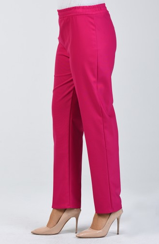 Pantalon Taille Élastique 3139PNT-01 Fuchsia 3139PNT-01