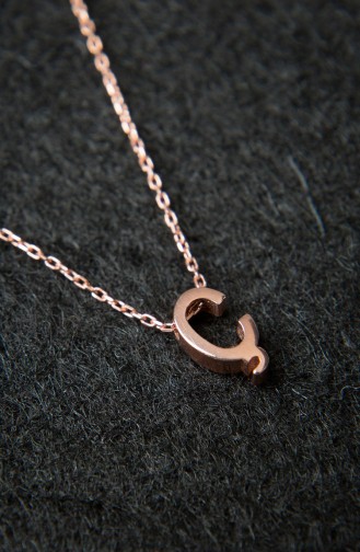  925 Sterling Silber Halskette PP2252 Rose 2252