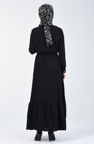 Black Hijab Dress 0067-01