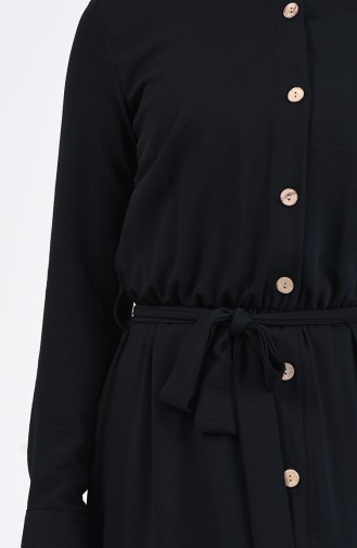 Black Hijab Dress 0067-01