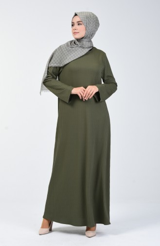 Leibchen Kleid 0069-01 Khaki 0069-01