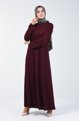 Robe 0069-04 Bordeaux Foncé 0069-04