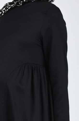 فستان حمل أسود 8147-06
