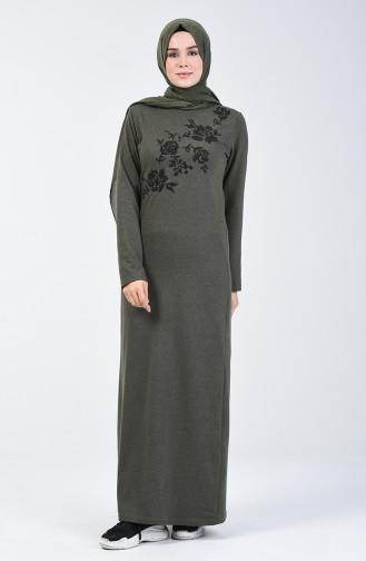 Robe Hijab Khaki 3115-11