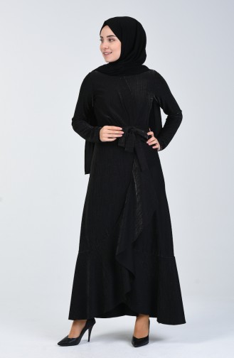 Black İslamitische Jurk 5116-03