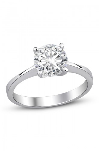 Sky Diamond  Bague Solitaire sky-2360	Blanc 2360