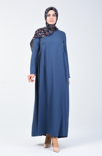 Blue İslamitische Jurk 8147-05