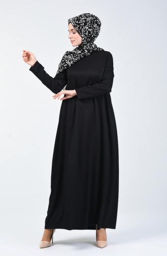 فستان حمل أسود 8147-06