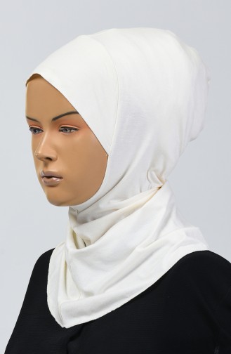 Bonnet Hijab Peigné 13142-19 Crème 13142-19