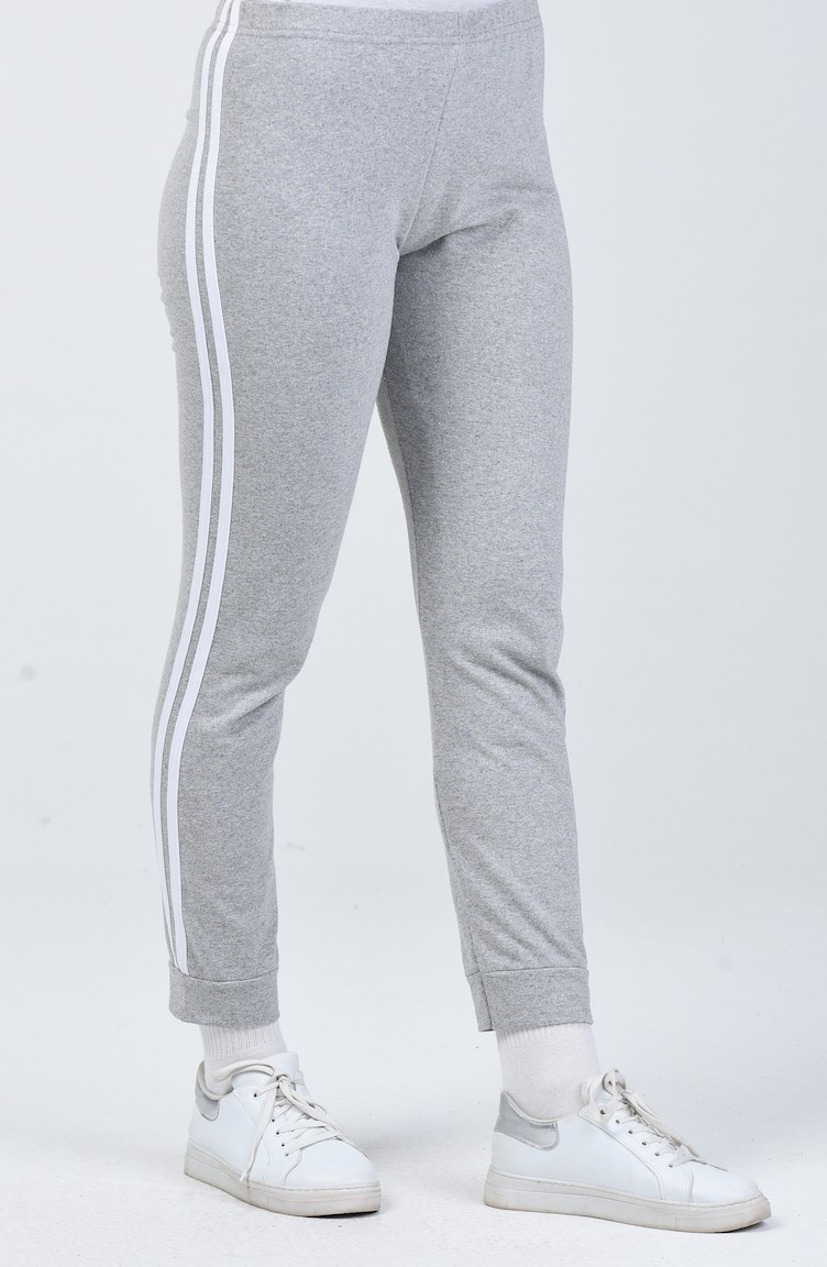 Gray Track Pants 900001 Sefamerve